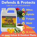 Trifecta Crop Control Super Concentrate All-in-One Natural Pesticide, Fungicide, Miticide, Insecticide, Help Defeat Spider Mites, Powdery Mildew, Botrytis, Mold, and More on Plants 16 OZ by GreenHaven Gardens
