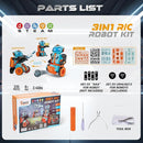 STEM Circuits Robot Building Toys for Kids Ages 8-12+ Year Old, 3 in 1 Remote Control & Programming Robotics Kit, Electric Science Projects Set, Ideal Gift for Boys Girls Ages 12-16 by TinyTreasures Baby Boutique