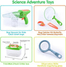 PLAY Bug Catcher Kit,Outdoor Toys for Kids Ages 4-8 8-12,Bug Catcher Vacuum with Critter Habitat Case,Butterfly net,Magnifying Glass,Toddler Outside Toys for 3 4 5 6 7 8+ Year Old Boys Birthday Gift by TinyTreasures Baby Boutique