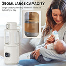 Dollox Portable Bottle Warmer for Travel 12oz Large Capacity Baby Portable Water Warmer for Formula, Breastmilk, Milk, 10000mAh, Wireless, Fast Heating Suitable for Baby Outdoor Travel, Car, Airplane by TinyTreasures Baby Boutique