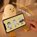YuanDian Cute Duck Night Light, Gifts for Women Teen Girls Baby,Night Lights for Kids Bedroom Kawaii Room Decor, Cute Christmas Seagull Silicone Nightlights for Children Toddler. by CozyNest Decor