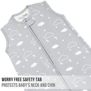 Mama Cheetah Baby Sleep Sack 0.5 TOG, Organic Cotton Baby Wearable Blanket with Two-Way Zipper, Swaddle Transition Baby Sleeping Bag for Newborn Infant Toddler Boy Girl, 18-24 Months by TinyTreasures Baby Boutique