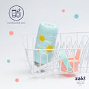 Zak Designs Harmony Kid Water Bottle for Travel or At Home, 14oz Stainless Steel is Leak-Proof and Vacuum Insulated (Dinosaur) by TinyTreasures Baby Boutique