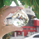 MerryNine 60mm Clear Crystal Ball Prism Sun Shine Catcher Rainbow Pendants Maker, Hanging Crystals Prisms for Windows, for Feng Shui, for Gift(60mm/2.36" 1pack)
