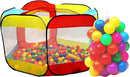 Kids Ball Pit Pop Up Large Tent for Toddlers - Indoor & Outdoor Gift Toys for Infants Girls & Boys, Baby Playpen with Zippered Storage Bag, 50 BallPit Balls Included by TinyTreasures Baby Boutique