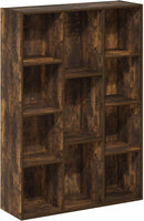 Furinno Luder 11-Cube Open Shelf Bookcase, Bookshelf, Amber Pine by TinyTreasures Baby Boutique
