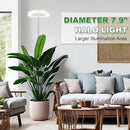 LORDEM Grow Light for Indoor Plants, 7.9" Full Spectrum LED Plant Grow Light, Height Adjustable Growing Lamp with Auto Timer 4H/8H/12H, 6 Dimmable Levels, Ideal for Indoor Large Tall Plants Growth by GreenHaven Gardens