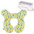 KAKIBLIN Baby Travel Pillow, Upgraded Baby Neck Pillows for Car Seat Toddler Head and Neck Support Pillow,Support Pillows for Car Seat, Pushchair,Travel (Pineapple) by TinyTreasures Baby Boutique