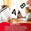 Board Games for Kids 8-12 and Family - Educational Trivia Card Game for Kids Age 8+ - Who Knows Biology Better? - 500+ Questions for Fun Learning and Family Game Night - Science Trivia for Children by TinyTreasures Baby Boutique