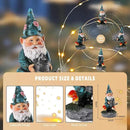 Solar Gnome Statue for Garden with Watering Can Light 8" Resin Gnome Figurines Outdoor Paito Yard Porch Decor Birthday Housewarming Gnomes Gifts for Women Mom Grandma Wife Sister by CozyNest Decor