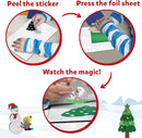 Skillmatics Foil Fun - Holiday Magic, No Mess Art for Kids, Christmas Craft Kits & Supplies, DIY Creative Activity, Travel Toys, Gifts for Boys & Girls Ages 4, 5, 6, 7, 8, 9 by TinyTreasures Baby Boutique