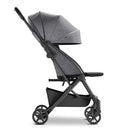 Mompush Lithe V2 Lightweight Travel Stroller, Compact Foldable Baby Stroller with Travel Bag, One-Hand Fold Stroller, Snack Tray, Mechanical Recline Seat, Airplane-Ready, Organizer & Rain Cover by TinyTreasures Baby Boutique