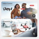 DEERC D20 Mini Drone for Kids with 720P HD FPV Camera Remote Control Toys Gifts for Boys Girls with Altitude Hold, Headless Mode, One Key Start Speed Adjustment, 3D Flips 2 Batteries, Red by TinyTreasures Baby Boutique