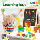 Magnetic Blocks for Toddlers -Classroom Must Haves STEM Learning Toys for 3-5 Year Old Boys & Girls, Safe & Strong Building Blocks with ASMR Sounds,Ideal Gifts for Kids 3+ by TinyTreasures Baby Boutique