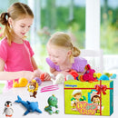Air Dry Clay for Kids, 92 Colors Magic Modeling Clay, Children's DIY Model Kit, Ultra Light, Soft & Non-Sticky, Great Birthday&Christmas Gift for Age 3-12 Years Old Years Girls & Boys Kids by TinyTreasures Baby Boutique
