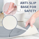 URMYWO Bath Kneeler and Elbow Rest Pad Set - 1.5" Thick Baby Bath Kneeler Pads with Toys Organizer, Anti-Slip Cozy Knee & Arm Support Bathtub Mat, Quick Dry Kneeling Pad for Baby Bath Time by TinyTreasures Baby Boutique