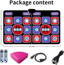 Dance Mat for Adults and Kids - Wireless Dance Pad Game for TV, Fun Kids Dancing Exercise Game,Plug and Play,Birthday Ideas for Girls and Boys,Red by TinyTreasures Baby Boutique