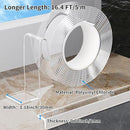 1.18 in x 16.4 FT,Clear Edge Corner Protector Baby Proofing with 6 Corners,Self Adhesive Protective Bumper Guards for Cabinet Door Desk Glass Table Bed Furniture,Kitchen Countertop by TinyTreasures Baby Boutique
