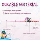 Kids Fishing Pole, Portable Telescopic Kids Fishing Poles for Boys and Girls, Fishing Rod and Reel Combo Kit with Tackle Box, and Fishing Net, Best Fishing Pole for Toddler Youth by TinyTreasures Baby Boutique