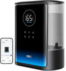 Dreo 8L Smart Humidifiers for Bedroom 600ft², 80H Runtime Warm&Cool Supersized Mist Humidifier for Large Room Indoor, Quiet Whole House humidifier for Baby, Plants, with Alexa/Google, Black, HM717S by TinyTreasures Baby Boutique
