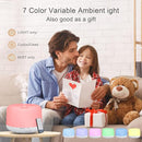 Aromatherapy Diffuser for Essential Oil, 300ml Cool Mist Humidifier with Remote Control, Aroma Diffusers for Home with Waterless Safety Switch & 14 LED Colors by TinyTreasures Baby Boutique