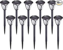 HECARIM Solar Lights Outdoor, 10 Pack Solar Pathway Lights, Solar Powered Garden Lights, Waterproof LED Solar Landscape Lights for Walkway, Pathway, Lawn, Yard and Driveway… by GreenHaven Gardens