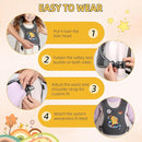 2025 New Safety Harness for Autism and Special Needs Child (3-6 yrs), Anti-Elopement Vest Harness with Light Reflector and Grab Handle for Active, Autistic ADHD Kids,Adjustable Tether Leash with Pouch by TinyTreasures Baby Boutique