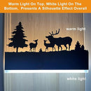 Wall Sconce LED Wall lamp, Indoor Wall Light with Cartoon Animal Pattern Design, Metal Acrylic Wall Lighting Glow Up and Down for Mirror Living Room Bedroom Hallway, 12W (Forest Deer) by CozyNest Decor