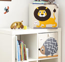 3 Sprouts Toy Storage Organizer: Toy Box Cube Organizer for Playroom, Nursery - Foldable Storage Bin - Hedgehog by TinyTreasures Baby Boutique