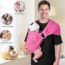 CUBY Water Baby Sling Carrier Lightweight Breathable Mesh Baby Wraps Carrier Adjustable Ring Sling Quick-Drying Baby Carriers Sling for Newborn Toddler Summer Swimming Pool Beach (Pink) by TinyTreasures Baby Boutique