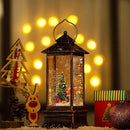 House & Garden Decoration,Christmas Lantern with 8 Pieces of Music,Sparkling Crystal Keep Circling Around The Snowman Families Music Box as a (Christmas Tree) by CozyNest Decor
