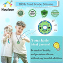 Chew Necklaces for Sensory Kids, 6 PCS Sensory Chew Necklaces for Boys Girls with ADHD, SPD, Autism, Chewing Needs, Silicone Chewy Necklaces Chew Toys for Adults Used for Reliving Anxiety and Stress by TinyTreasures Baby Boutique