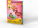 METMA 1999 Egg Decorating Kit Heroes - Complete Decorative Eggs Set with Liquid Dyes, Stickers, Egg Spinner, and More - Fun Easter Egg Dye Kit Arts and Crafts for Kids by TinyTreasures Baby Boutique