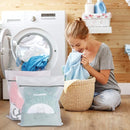 Vivifying Large Mesh Laundry Bags, 2 Pack Honeycomb Mesh Wash Bags for Washing Machine, Delicates Clothes, Sweater, Coats, Stuffed Toys, Blanket (White) by TinyTreasures Baby Boutique