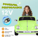 12V Kids Electric Car, Power Wheels with Remote Control, Ride on Car Toys with LED Light, 3 Speeds, Music, Green by TinyTreasures Baby Boutique