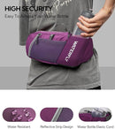 WATERFLY Fanny Pack Waist Bag: Hiking Water Bottle Holder with Strap Waist Pack for Women Men Hydration Hip Packs for Running Walking Traveling-Dark Purple by TinyTreasures Baby Boutique