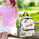 Toddler Backpack for Boys Girls - 12 Inch Cartoon Excavator Kids Backpack Preschool Kindergarten Backpack Lightweight Waterproof Schoolbag Book Bag for School by TinyTreasures Baby Boutique