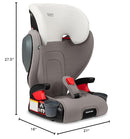 Britax Highpoint Backless Belt-Positioning Booster Seat, SafeWash Gray Ombre by TinyTreasures Baby Boutique