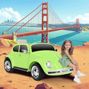 12V Kids Electric Car, Power Wheels with Remote Control, Ride on Car Toys with LED Light, 3 Speeds, Music, Green by TinyTreasures Baby Boutique