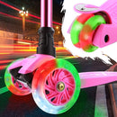 3 Wheel Scooter for Kids Ages 6-12,Kids Scooter with Light Up Wheels, Sturdy Deck Design, and 4 Height Adjustable Suitable for Kid Ages 3-12 by TinyTreasures Baby Boutique