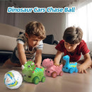 Interactive Musical Walking Following Dinosaur Toy, Rechargeable Sensory Music Development Toy, Fun Moving Toy for Kids Age 3,4,5 and Up by TinyTreasures Baby Boutique