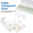 60 Microscope Slides with Specimens for Kids, Prepared Microscope Slides for Kids Microbiology, Prepared Microscope Slides for Adults by TinyTreasures Baby Boutique