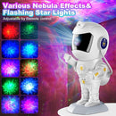 XIAOER Astronaut Galaxy Projector, Robot Star Night Light for Bedroom, Starry Nebula Space Projector Ceiling Lamp with Timer and Remote Control for Kids Adults by TinyTreasures Baby Boutique