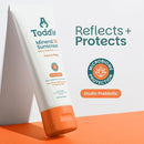 Prebiotic Mineral Sunscreen SPF 50 for Kids & Baby, Face & Body Sun Protection, Reef Safe, Non-Toxic Zinc Oxide Broad Spectrum, Water-Resistant, No White Cast, Travel Size 1.7oz by TinyTreasures Baby Boutique