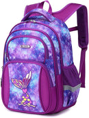 Cusangel Backpack for Girls Boys School Bookbags Kindergarten Elementary Lightweight Waterproof Multifunctional Large Capacity for Backpack (16 inch Fun Prints) by TinyTreasures Baby Boutique
