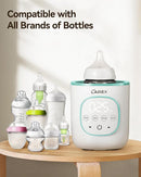 LAREX Bottle Warmer, Fast Baby Bottle Warmer for Breastmilk and Formula, with Timer and Accurate Temp Control, 8-in-1 Baby Milk Warmer BPA Free with Digital Display, Bottle Warmers for All Bottles by TinyTreasures Baby Boutique