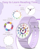 Kids Analog Watch Boys Girls, 30M Waterproof, Sports Watch for Boys, Easy to Read Children's Thin Dial Wrist Watches with Soft Band, for Ages 5-15 Kids Great Birthday Gifts Christmas Day by TinyTreasures Baby Boutique