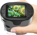 1000X Handheld Microscope for Kids 4K 2.0" Screen Rechargeable Mini Pocket Digital Microscopes w/Slides Kit Portable Edu Gift Age 4-6 8-12 Children Students (Grey) by TinyTreasures Baby Boutique