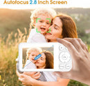 4K Digital Camera for Teens, FHD 64MP Digital Camera for Kids with 64GB SD Card, 18X Digital Zoom Cameras for Photography, Point and Shoot Video Camera for Kids, White by TinyTreasures Baby Boutique