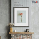 VCK 22x28 Frame Set of 3, Gray Solid Wood Poster Picture Frame, Exclusive Wood Grain, Wall Gallery Frame by CozyNest Decor